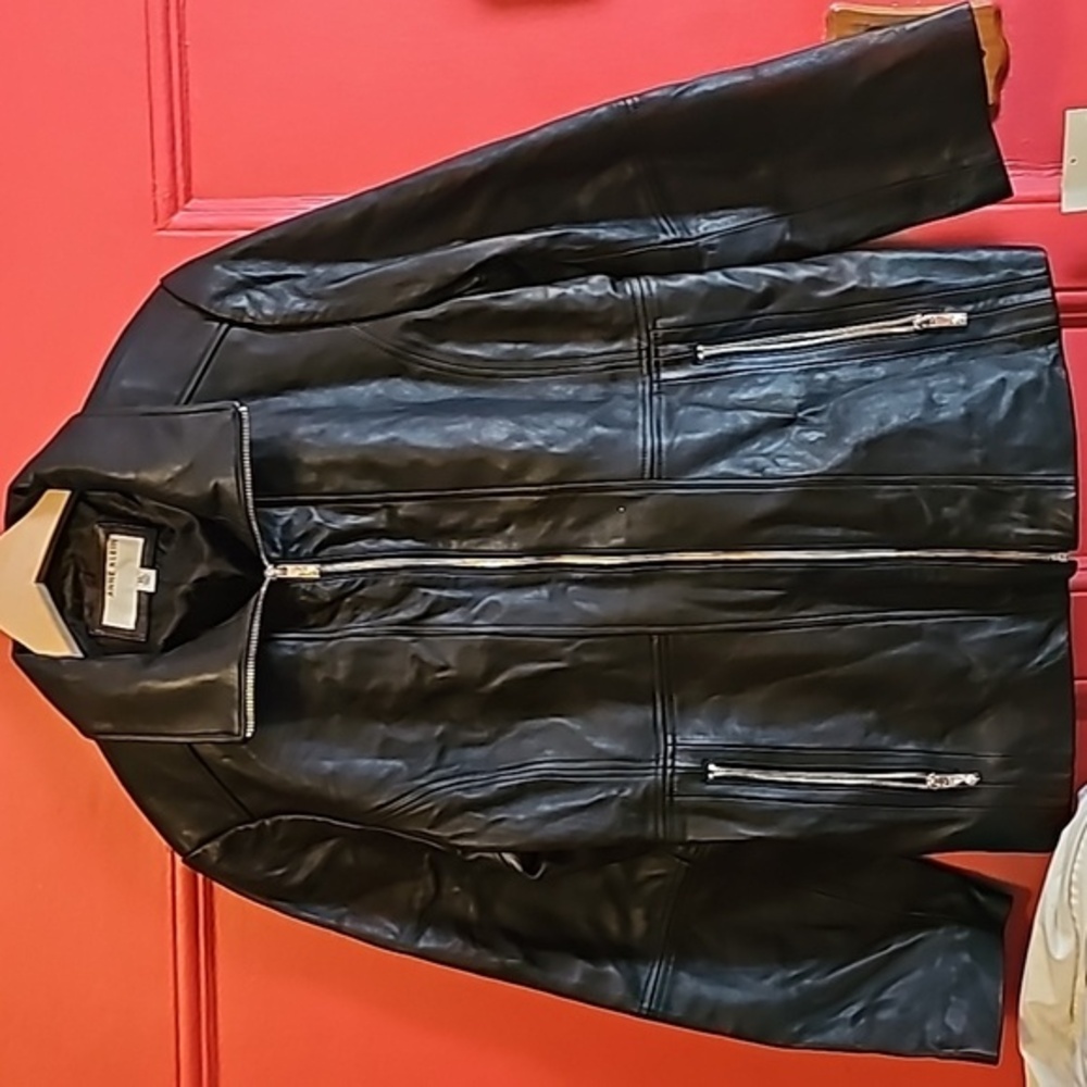 Anna klein leather Jacket